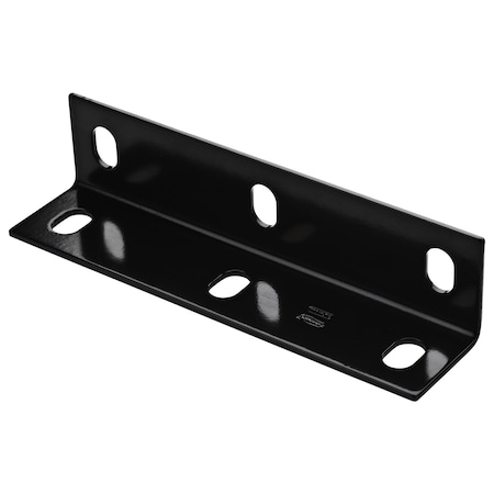 National Hardware National Hardware 2.1 in. H X 9 in. W X 0.125 in. D Black Carbon Steel Inside/Outside Wide Corner Br N351-491